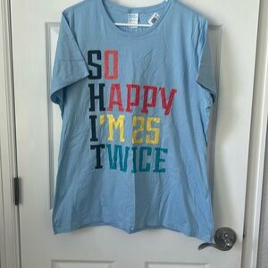 $h1t! 50th birthday tee NWOT